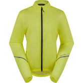 Madison Flux 2L women's waterproof cycling jacket with reflective inserts, lightweight and packable for outdoor riding.