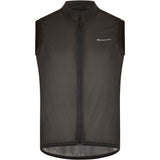 Madison Flux 2L ultra packable waterproof men's cycling gilet with reflective inserts, lightweight and designed for outdoor riding.