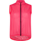 Madison Flux 2L Ultra Packable Waterproof Women's Cycling Gilet with reflective inserts, lightweight and adjustable for outdoor riding.