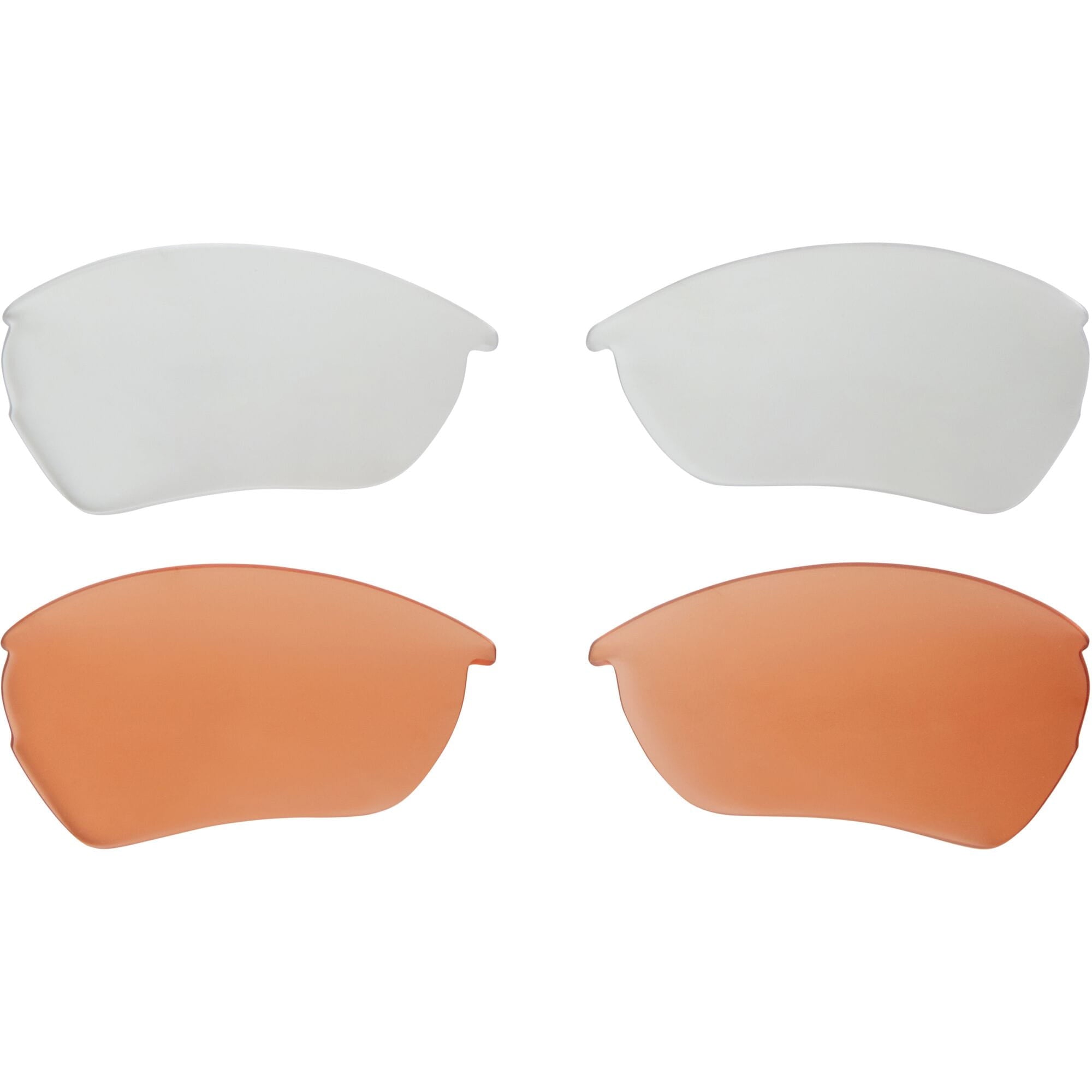 Madison Eyewear Mission Upgrade Lens Pack with two lenses in amber and clear, designed for eyewear replacement.
