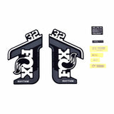 Fox Fork 32 Rhythm Decal Kit: P-S Grey Logo 2021 Spares & Accesories | Swinnerton Cycles
