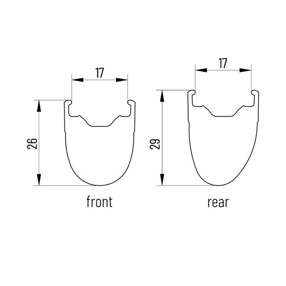 Miche Road Wheels - Neon Black on Black Wheels