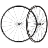 Miche Neon Black on Black Road Wheels, tubeless-ready aerodynamic bike components with sleek black design and lightweight construction.