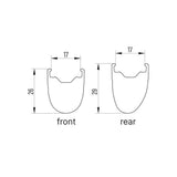 Miche Road Wheels - Syntium Pro Black Wheels