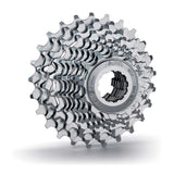 Miche Primato 10-speed Campagnolo compatible cassette showing metal sprockets on a cycling component.