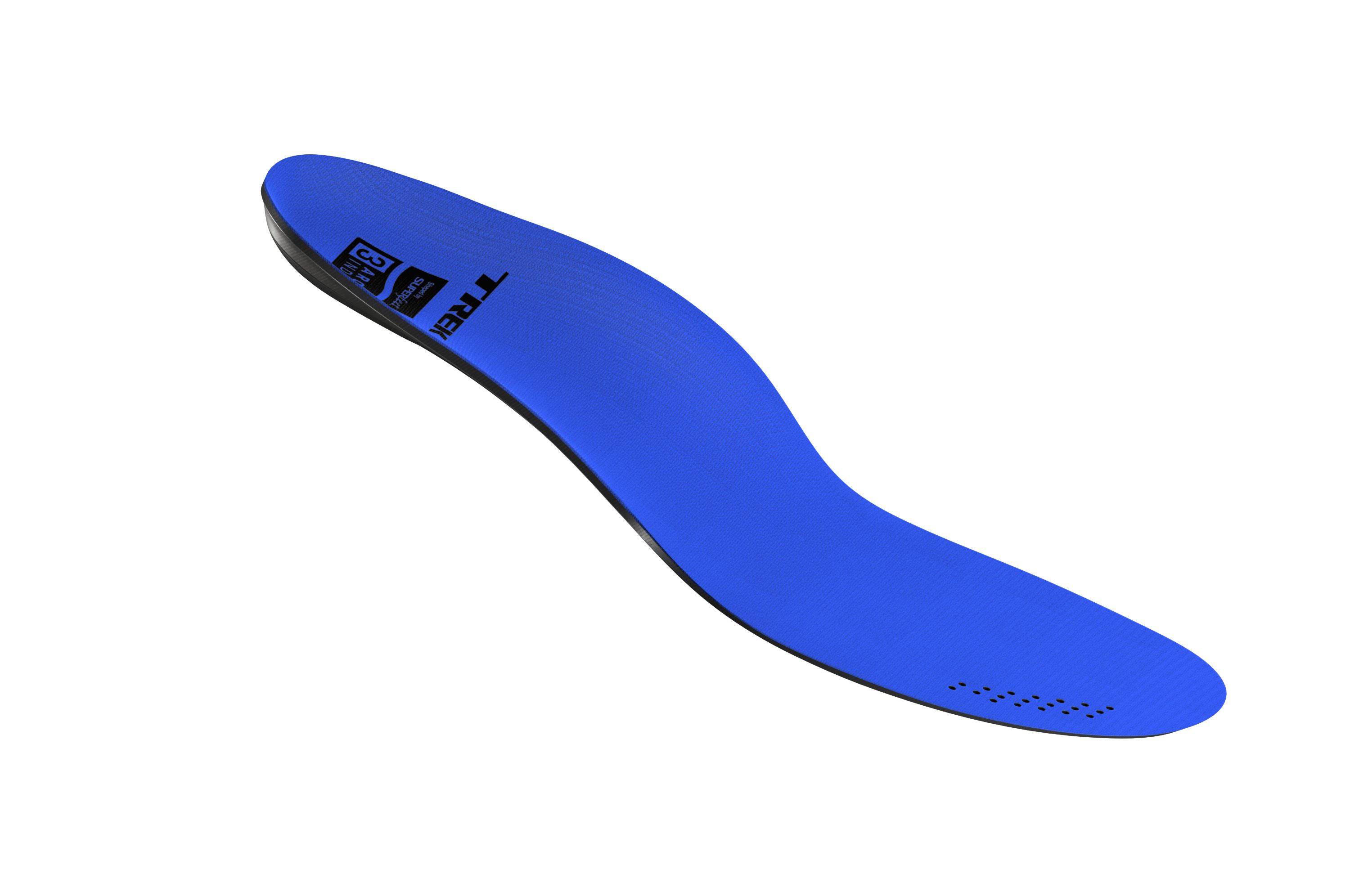 Trek BioDynamic high arch cycling insoles with supportive design, ideal for cycling shoes and enhanced foot comfort.