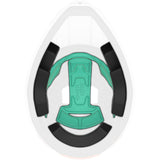 Lazer KinetiCore helmet padding replacement for improved comfort and fit, shown as soft, cushioned interior padding in a cycling helmet.