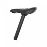 Black Kids Ride Shotgun Dirt Hero saddle for 12" and 14" bikes, kids' ride-on accessories, replacement seat for outdoor fun.