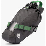 Miss Grape Cluster 2 Road waterproof saddle bag attached to a bicycle, compact cycling accessory with 2-litre capacity for storage.