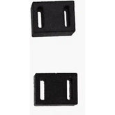 Miss Grape EVA spacers for handlebar bags, set of two, bike packing accessories, shown on a bicycle handlebar.