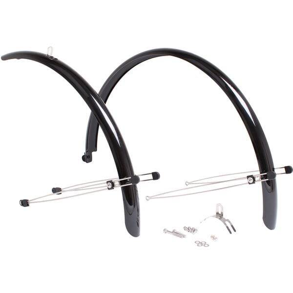 M Part Commute full-length bike mudguards with stainless steel stays, designed for durable bike protection accessories.