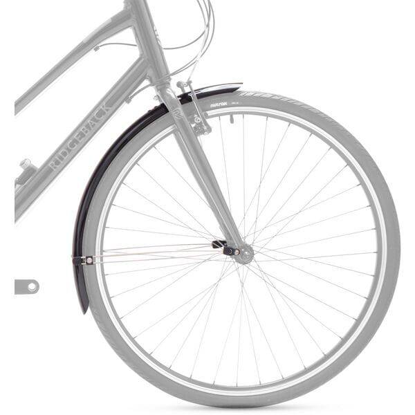 M Part Commute full-length bike mudguards with stainless steel stays, designed to protect cyclists from dirt and water.