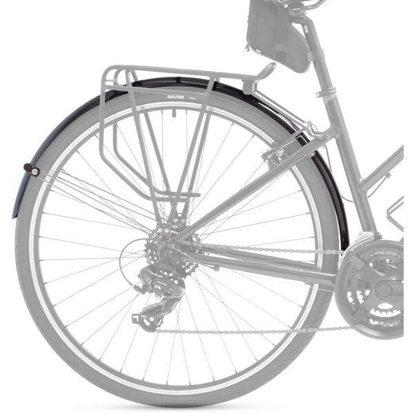 M Part Commute full-length bike mudguards with stainless steel stays, designed to protect bikes from mud and water.