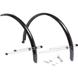 M Part Commute full-length bike mudguards with stainless steel stays, designed for durable bike protection accessories.