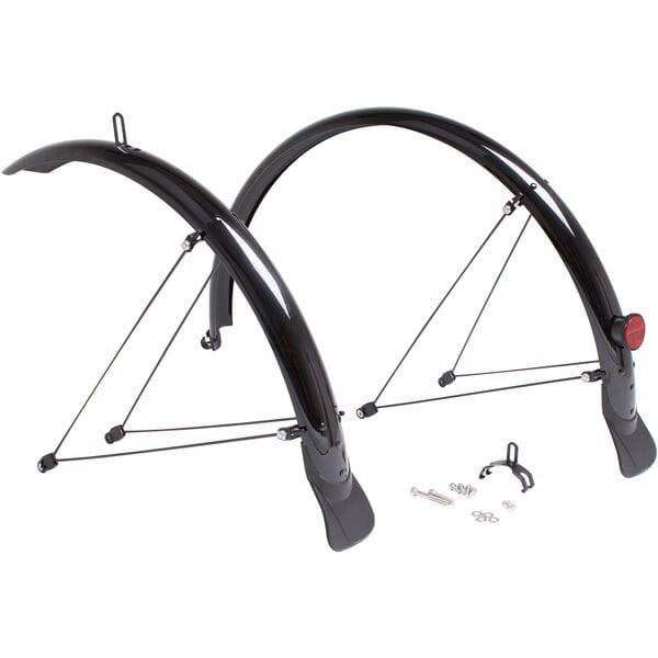 M Part Primo full-length mudguards for commuter bikes, durable bike accessories providing protection from mud and water.