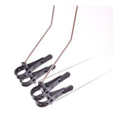 Pair of M Part QDR quick detach road bike mudguards for 28c tires, front and rear, with lightweight, durable design.