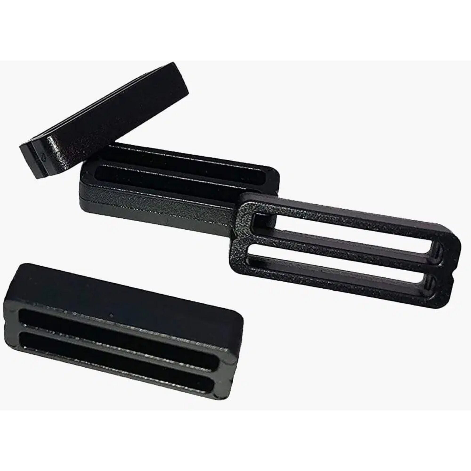 Miss Grape Fix Ring Set for Bike Straps with four black metal rings for securing and organizing straps.