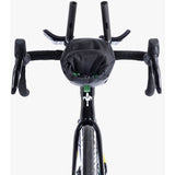 Miss Grape Trunk Aero Bar Mount Waterproof Dry Bag for cycling and bikepacking, shown mounted on bike handlebar.