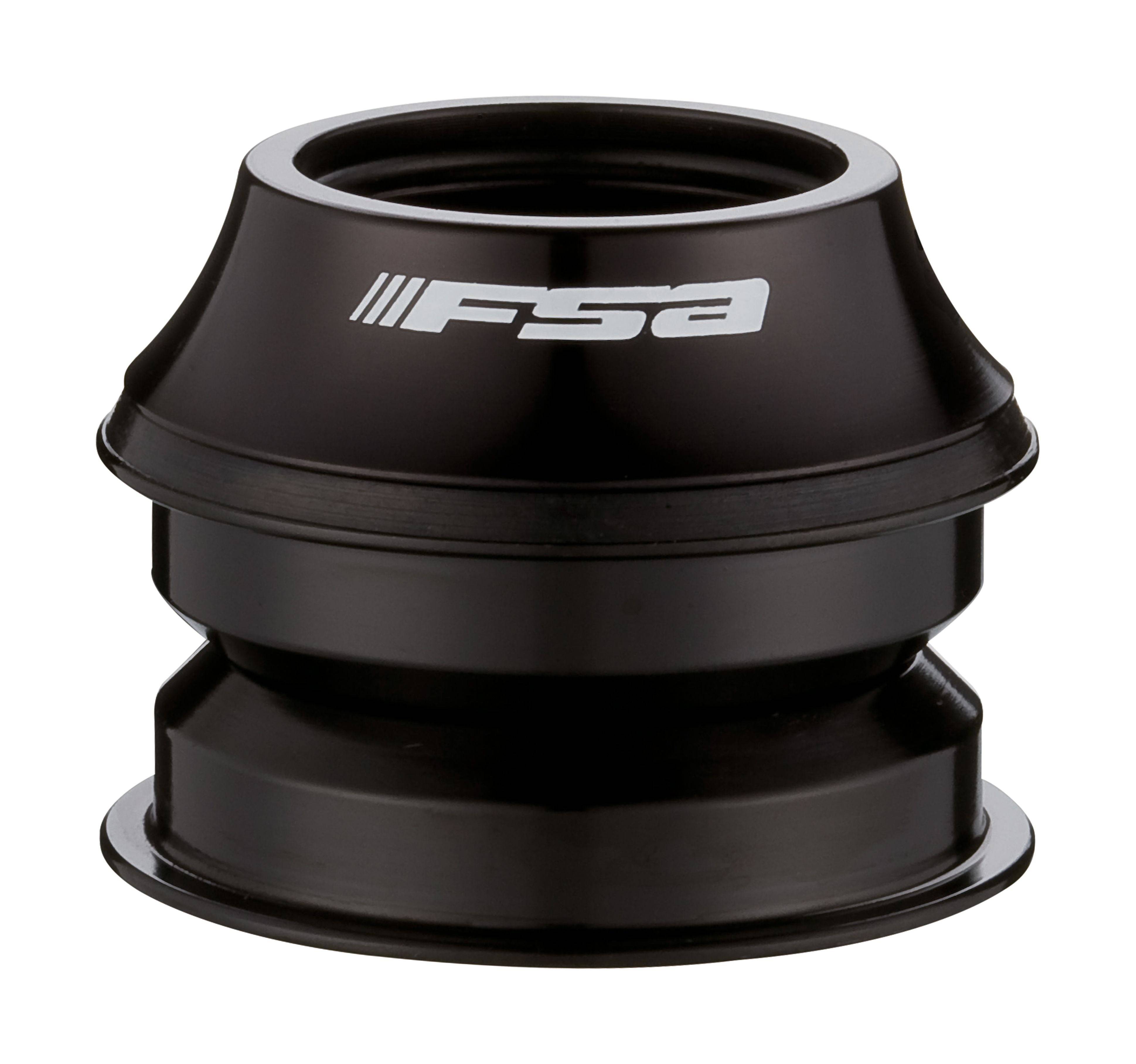 FSA Orbit ZS-4D 1.1/8" bicycle headset with 36°/45° angular contact bearings and 50mm OD head tube for smooth steering.