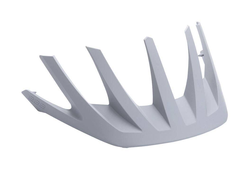 Clear BBB BHE-73 replacement visor for Nerone helmet, durable helmet accessory with transparent protective surface.