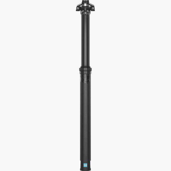 PRO Koryak internal dropper seatpost for mountain bikes, featuring infinite travel adjustment and sleek component design.