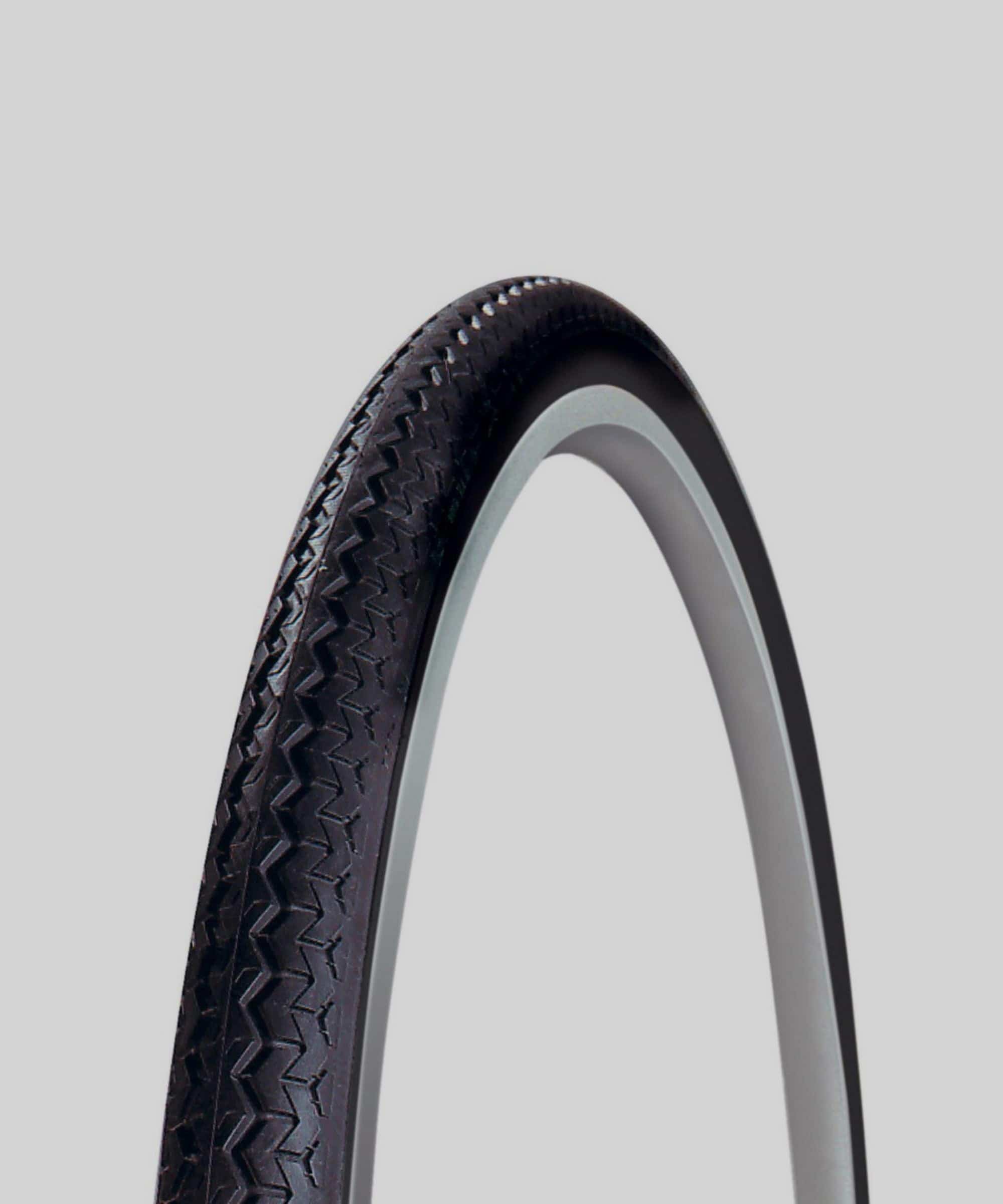 Michelin World Tour bike tyre with Protek Technology for urban and road cycling, showing tread pattern and sidewall details.