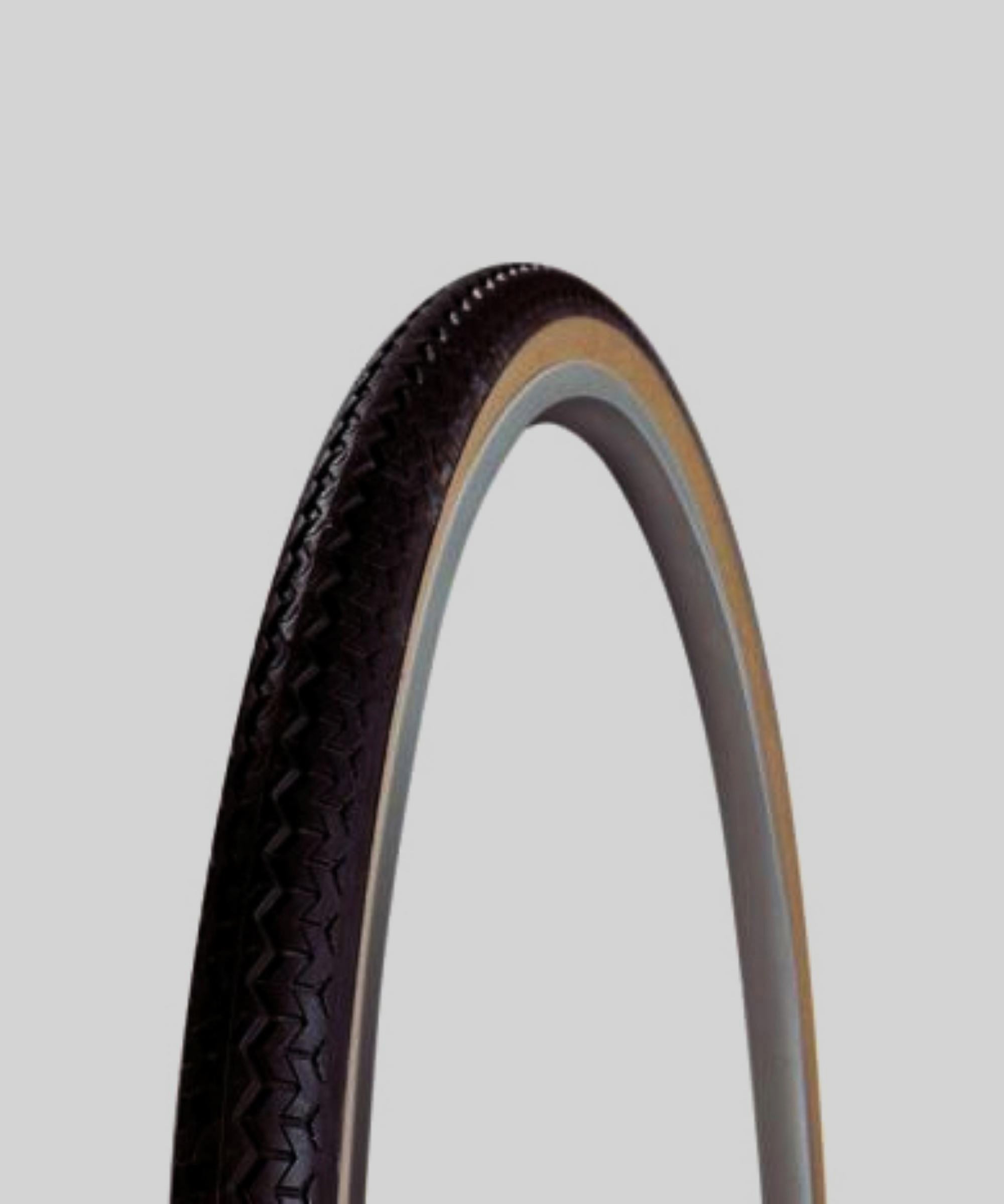 Michelin World Tour tyre with Protek Technology for urban and road cycling, showing tread pattern on a bicycle wheel.