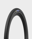 Michelin Power Gravel tubeless-ready tyre with bead and bead shield protection, designed for gravel biking components.