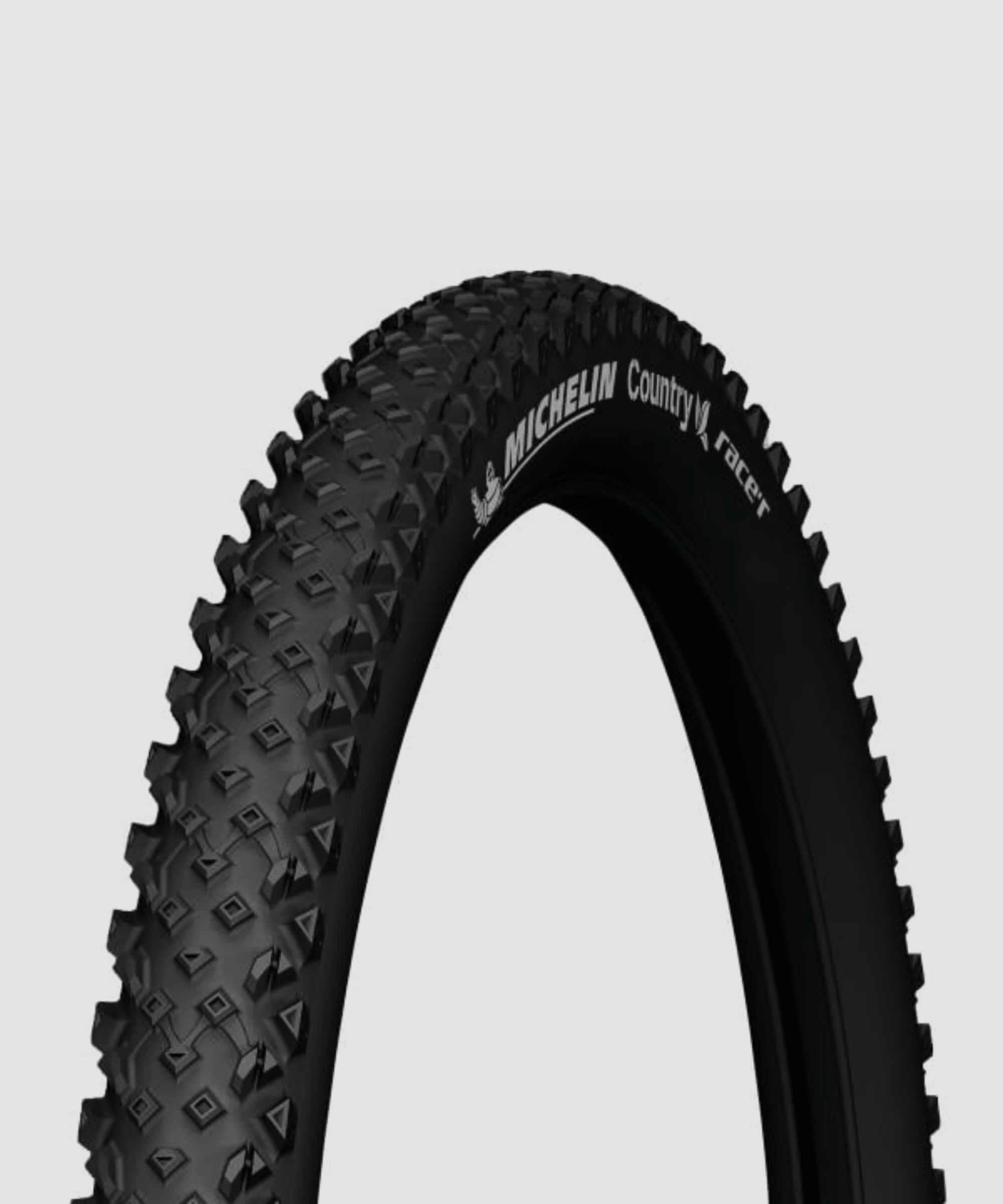 Michelin Country Race-R MTB tire 26 x 2.10 inch wire bead cross country mountain bike tire on black rubber tread
