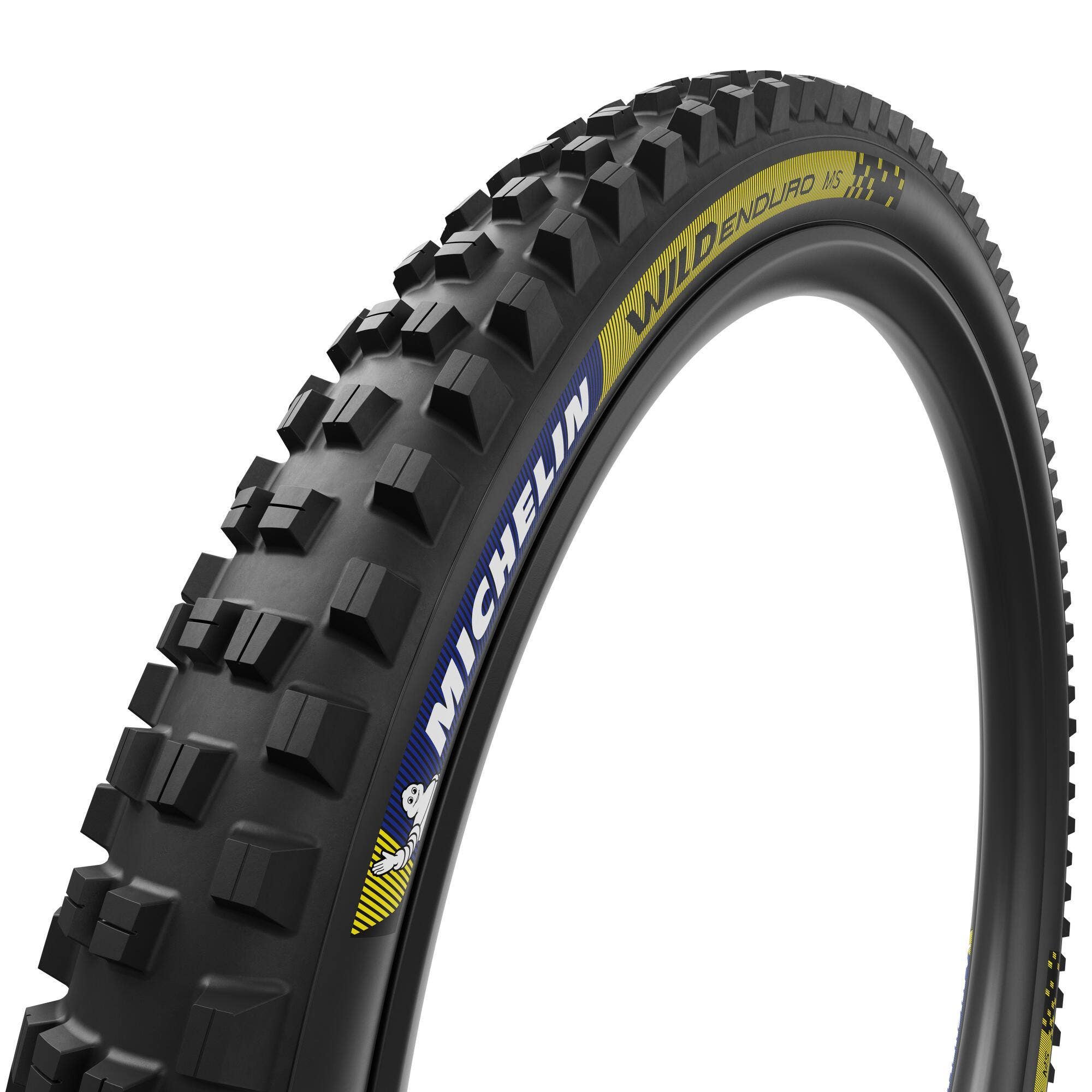 Michelin Wild Enduro MS Racing Line tubeless-ready enduro MTB tire with aggressive tread pattern for mountain biking.