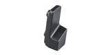 Trek 2018 Powerfly driveside chainguide tab in black for e-MTB frame support, mounted on bicycle frame.