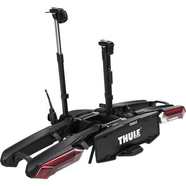 Thule 978200 Epos 2-Bike Towball Carrier with 13-pin connector for safe bike transport on vehicle hitch.