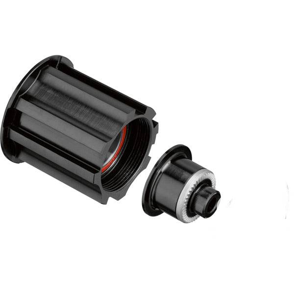 DT Swiss Ratchet Freehub Conversion Kit for Campagnolo Road bikes, compatible with 130mm and 135mm QR wheel hubs.