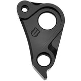 M Part aluminum gear hanger for Specialized bike frames, replacement component with a durable, lightweight design for bike repairs.