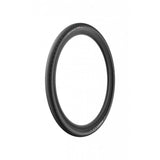 Pirelli Cinturato Gravel H tubeless ready tire with SpeedGRIP compound for hard gravel terrain, mounted on a bicycle wheel.