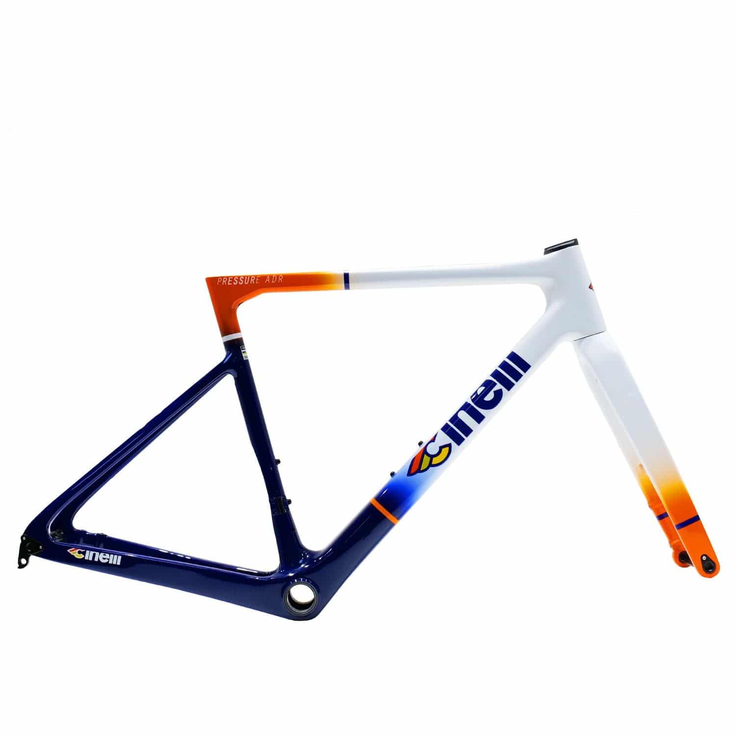 Cinelli Pressure Adr Disc Frameset Triple White Road Frameset | Swinnerton Cycles
