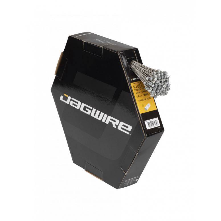 Jagwire Basics MTB Brake Cable - Stainless - SRAM/Shim 100 Pack Silver 2000mm 100 Pack Shimano/SRAM | Swinnerton Cycles