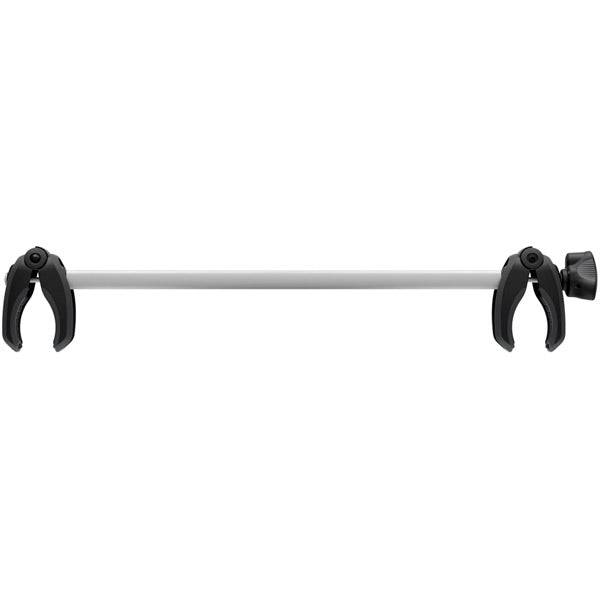 Thule 9392 BackSpace Bike Arm attached to a 3-bike VeloSpace XT rack for carrying additional bikes.