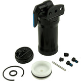 Sram Rockshox rear shock reservoir assembly, 62mm lock for Super Deluxe Air/Coil RT A1+ suspension component.