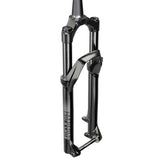 Rock Shox Crown 29-inch boost MTB forks with Motion Control damping, E-MTB compatible, showcasing the suspension components.
