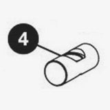 Park Tool 1962X non-threaded barrel replacement for microadjust clamp, shown in a workshop setting, compatible with Park Tool microadjust systems.
