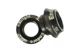Enduro Bearings BBright to SRAM GXP chainset adaptor in black for 30mm bottom brackets, compatible with bike components.