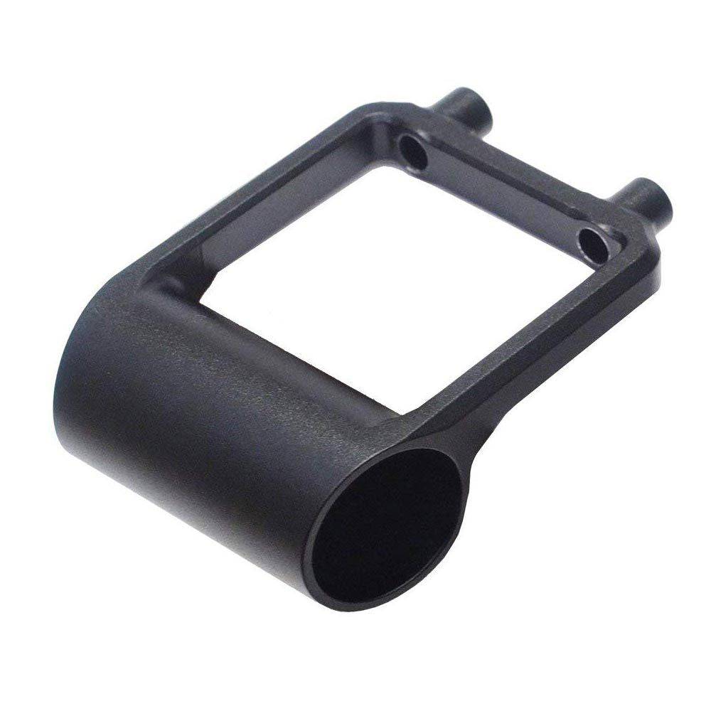 Redshift Sports ShockStop utility mount for bike computers and accessories, shown attached to a bicycle handlebar.
