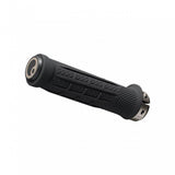 Ergon GDH Team Edition black grips for gravity and downhill biking, showing ergonomic design and textured surface.