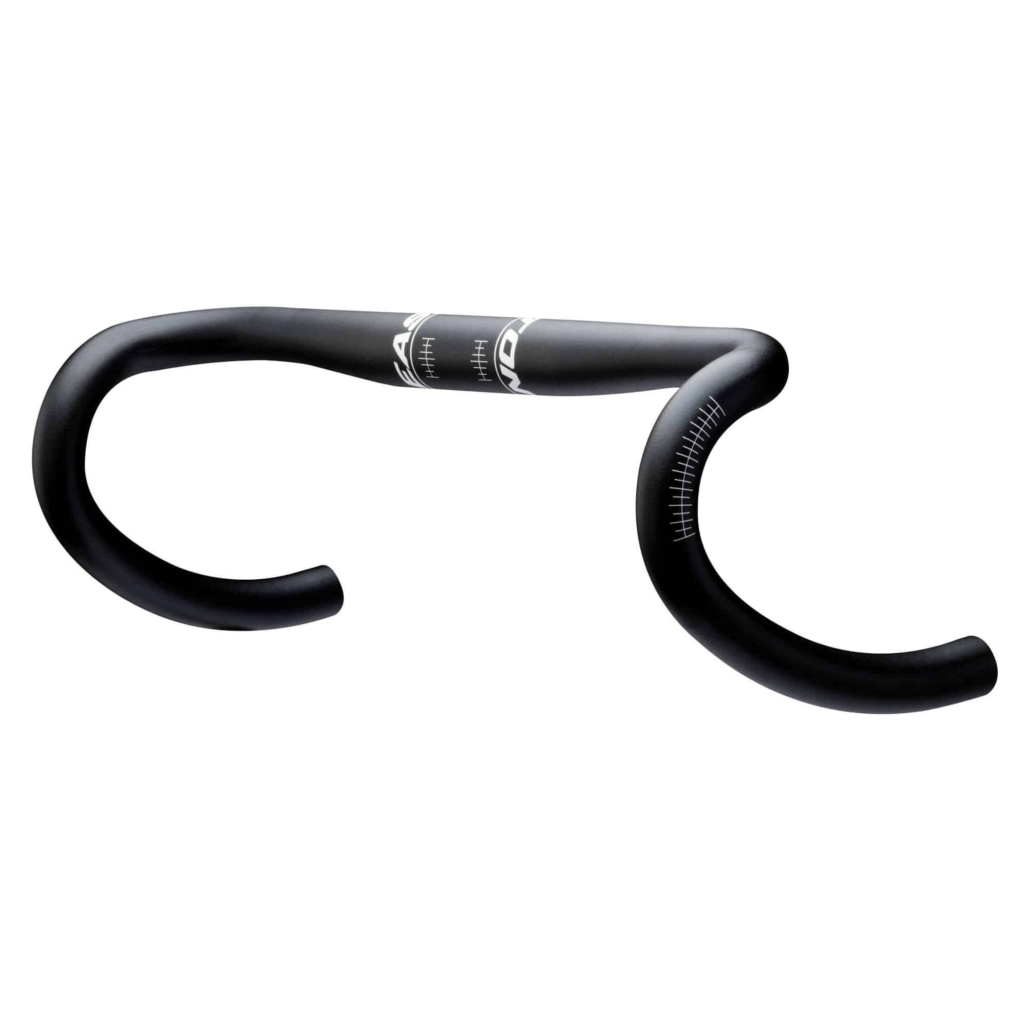 Easton EA50 31.8mm road handlebar with MCD drop technology and alloy construction, showing the ergonomic drop design.