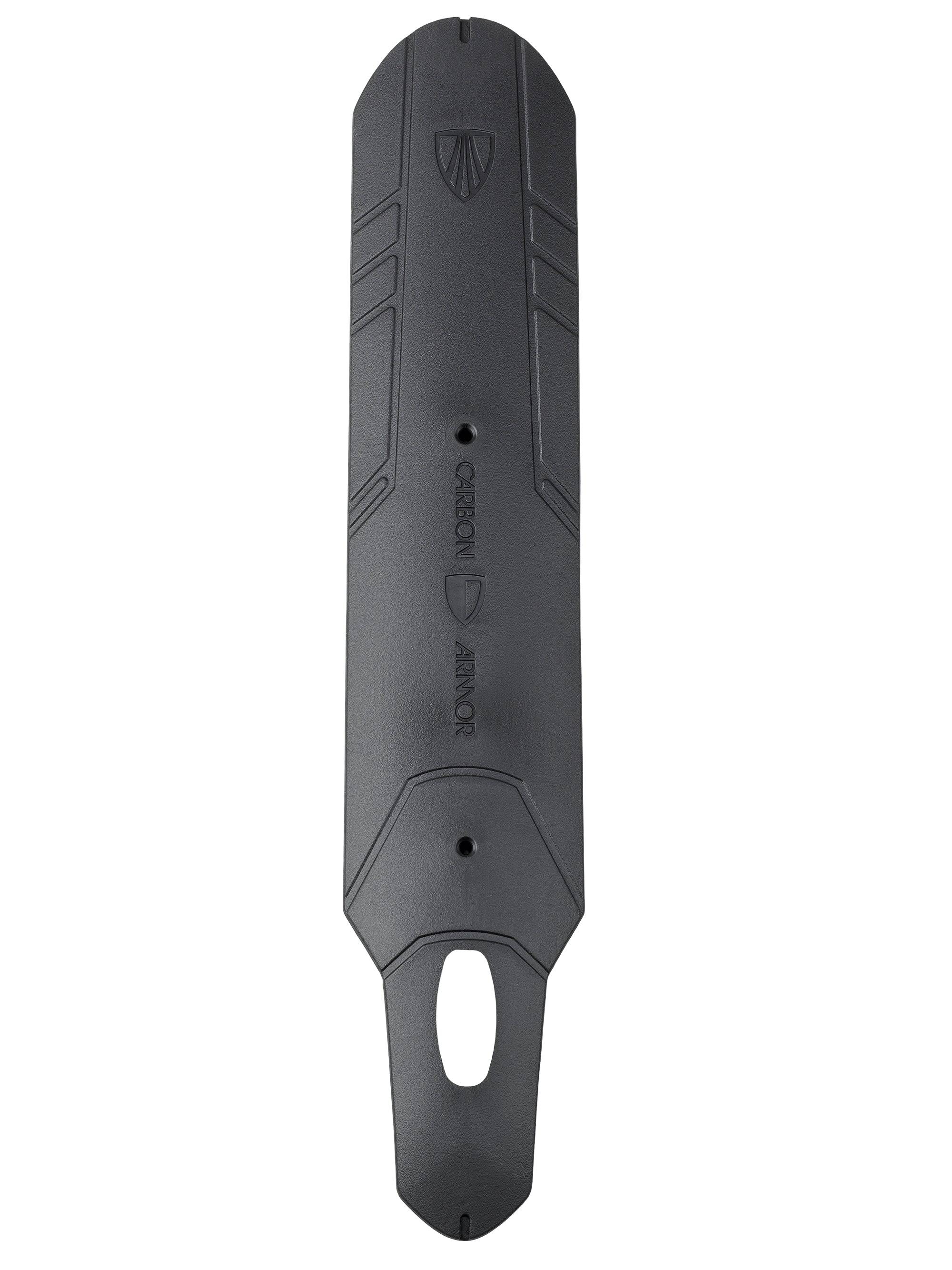 Trek 2017 Procaliber black downtube armor protective frame guard for bike components, durable and fitting one size.
