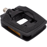 M Part SANDBLOCK© folding pedal with anti-slip surface for folding bikes, showing textured pedal surface and compact design.