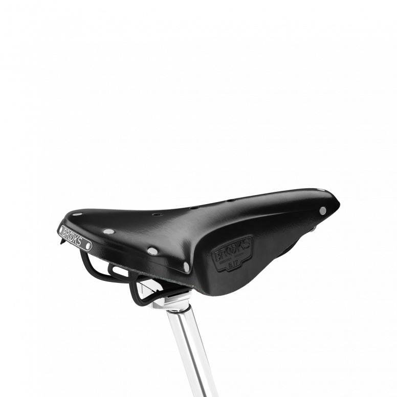 Brooks B17 Narrow Saddle for sporty riders, lightweight and durable bike seat designed for comfortable cycling.