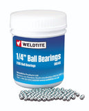 Weldtite 1/4 British Made Case Hardened Bearings (200pcs): 1/4" | Swinnerton Cycles