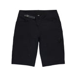 Race Face Traverse unisex mountain bike shorts with adjustable fit and multiple pockets, designed for outdoor cycling comfort.